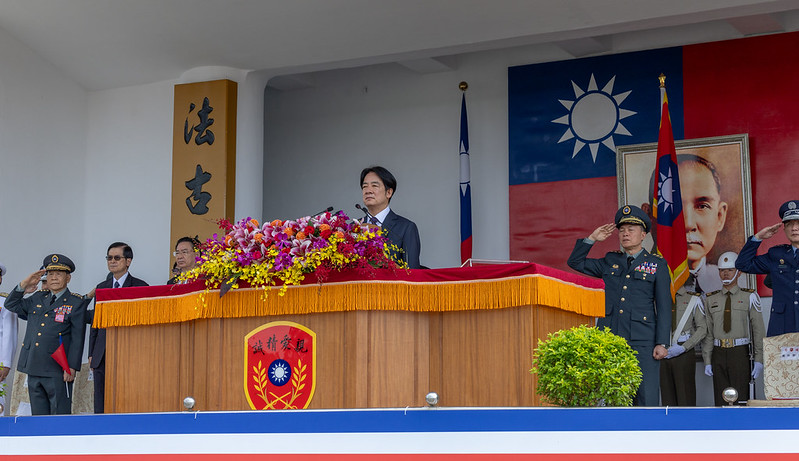 總統賴清德主持黃埔建校100週年校慶活動 圖片來源：總統府提供